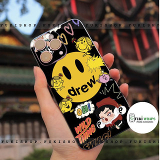 Tấm dán Skin Mặt Sau Mẫu Drew MS04 FULL VIỀN 15promax , 14promax , 13promax , 12promax , 11promax , xsmax - FukiShop