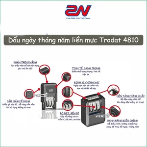 Con Dấu Dập Date, Dấu Dập Ngày Tháng Năm Tự Động Liềm Mực Sẵn