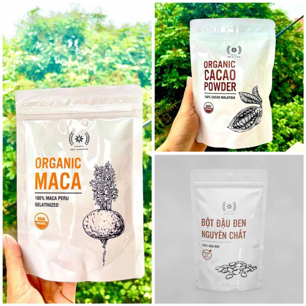 Sự kết hợp của Maca, Cacao và Đậu Đen