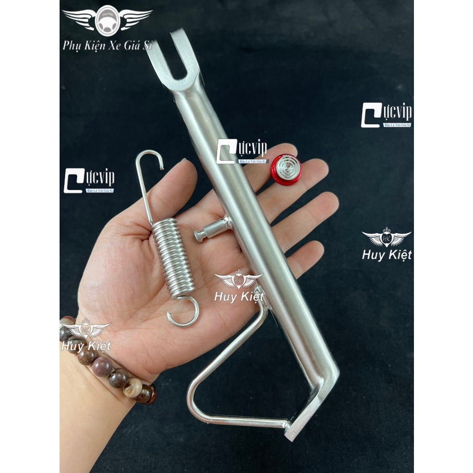 VM Chân Chống Nghiêng Inox 304 (Tặng Lò Xo Và Ốc Bắt Cảm Biến) Gắn SH ...