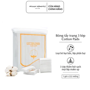 BÔNG TẨY TRANG 222 MIẾNG