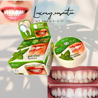 Kem đánh răng Oral Heabal Thái Lan, dùng cho người niềng răng, trắng răng thơm miệng, thảo dược