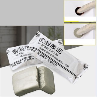 Keo dẻo xi măng trắng - Trám tường nhà, vòi ống chấm thấm - Cách nhiệt bùn đất sét, lỗ điều hoà 160gr  Alulu.store