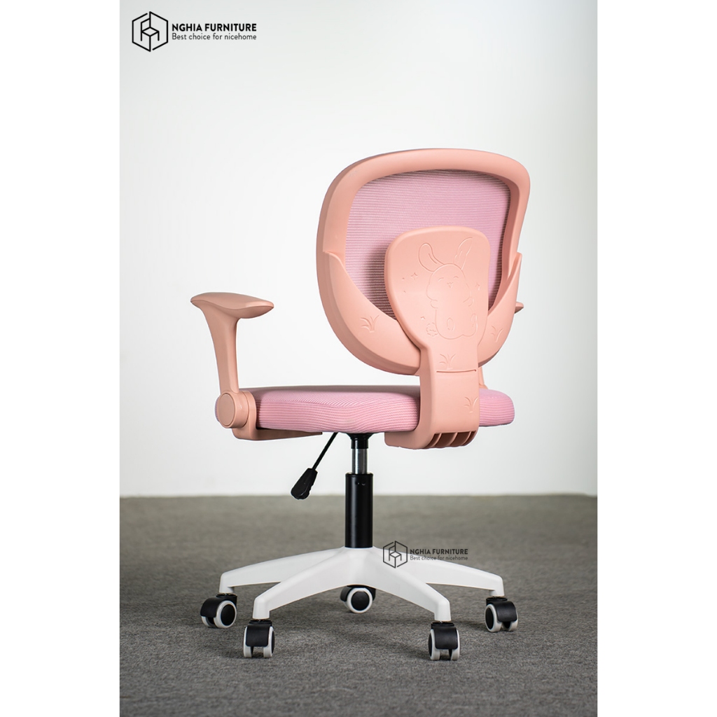 Ảnh Ghế chống gù cho bé Nghia furniture Ergo-Kid 01, thiết kế công thái học, nâng hạ, tay vịn gấp gọn, bảo hành 3 năm 4