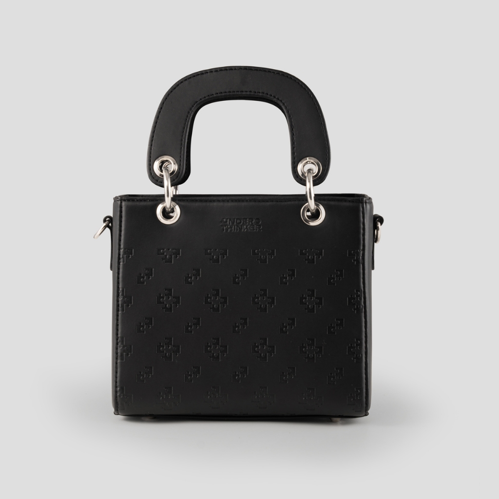 Túi Xách Da PU LADY Đeo Chéo Nam Nữ Monogram Đựng Điện Thoại Đi Chơi Tiệc | NICHE LUXURY