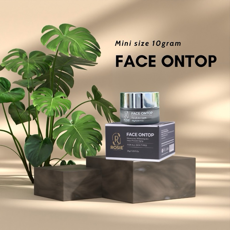 KEM FACE ONTOP 10gr DƯỠNG ẨM, CĂNG BÓNG, SIÊU TRẮNG NGÀY-ĐÊM