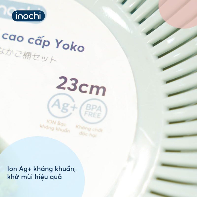 [KHUYÊN DÙNG] Bộ thau rổ cao cấp INOCHI dày dặn, nhiều size tiện dụng