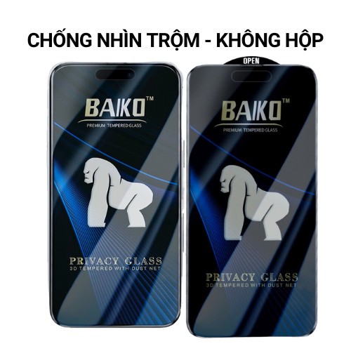 [ ChỐng NhÌn TrỘm ] Kính Cường Lực Tự Dán Kingkong Tc Siêu Bền Có Màng