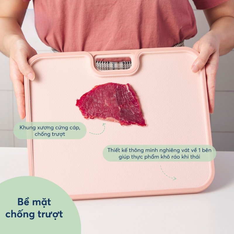 Thớt chống trượt kháng khuẩn Yoko Inochi - đa dạng màu sắc
