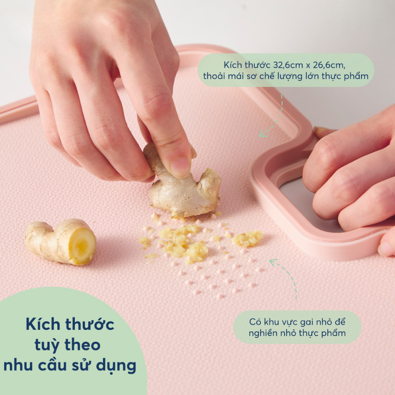 Thớt chống trượt kháng khuẩn Yoko Inochi - đa dạng màu sắc