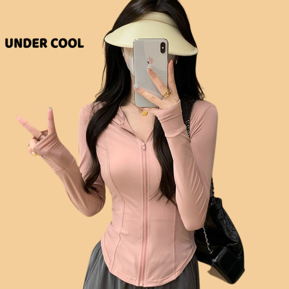Áo Khoác Chống Nắng Nữ UNDERCOOL Form Ôm Thoáng Khí Chống Tia UV 4 Màu ACN01