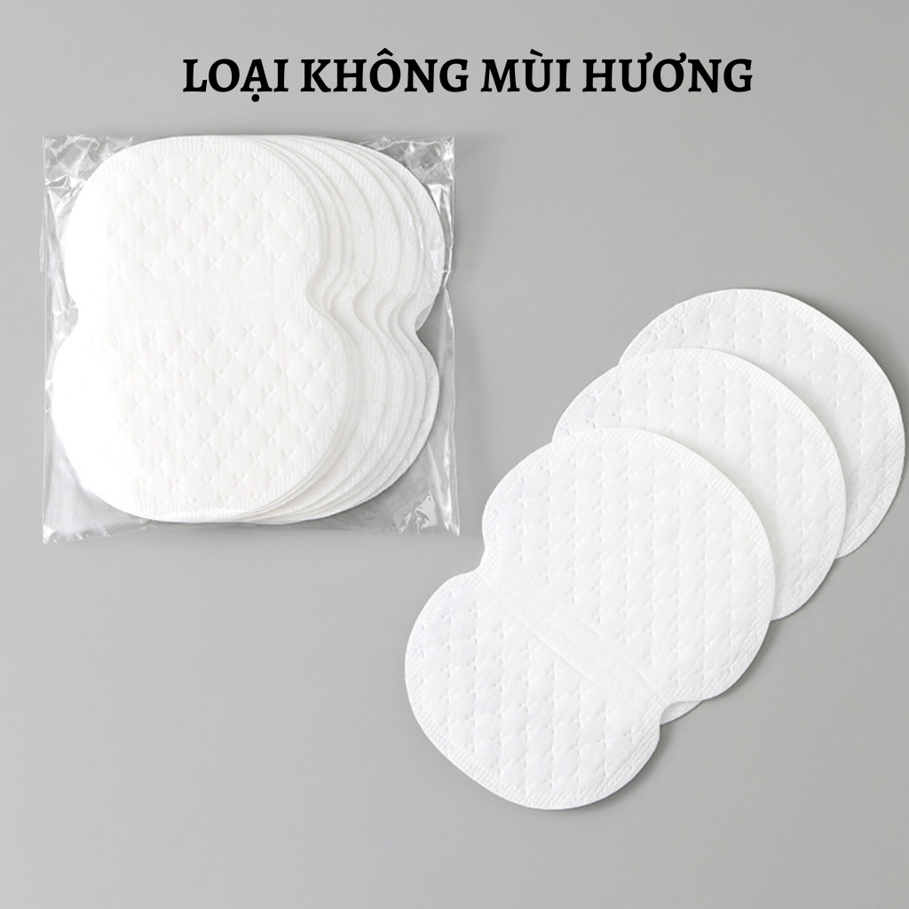 Set 50 Miếng dán chống mồ hôi nách siêu thâm hút giúp khô thoáng cho Nam và Nữ che tên sản phẩm