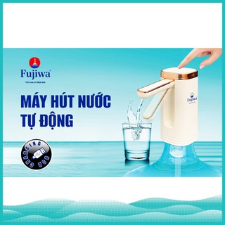 Máy Hút Nước Tự Động Fujiwa Cho Bình Nước 18l, 19l, 20l Dùng Sạc Simple Cao Cấp tại gia đình, văn phòng tiện lợi