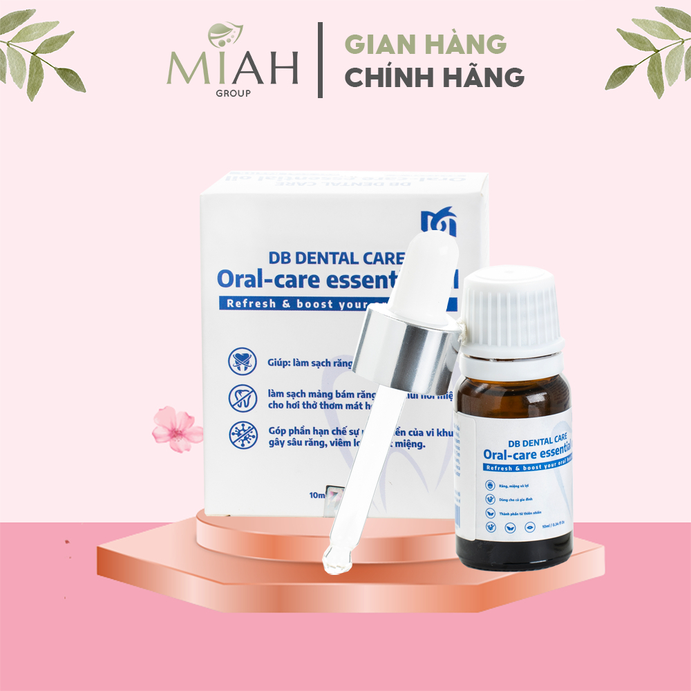 Tinh dầu răng miệng DR Dental care làm sạch răng, giảm ê buốt, thơm ...