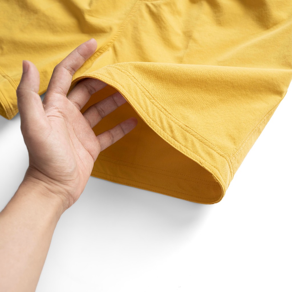 Quần short nam PAGANI vải dù nhám co giãn, trượt nước, form trên gối trẻ trung, năng động - HUSSIO