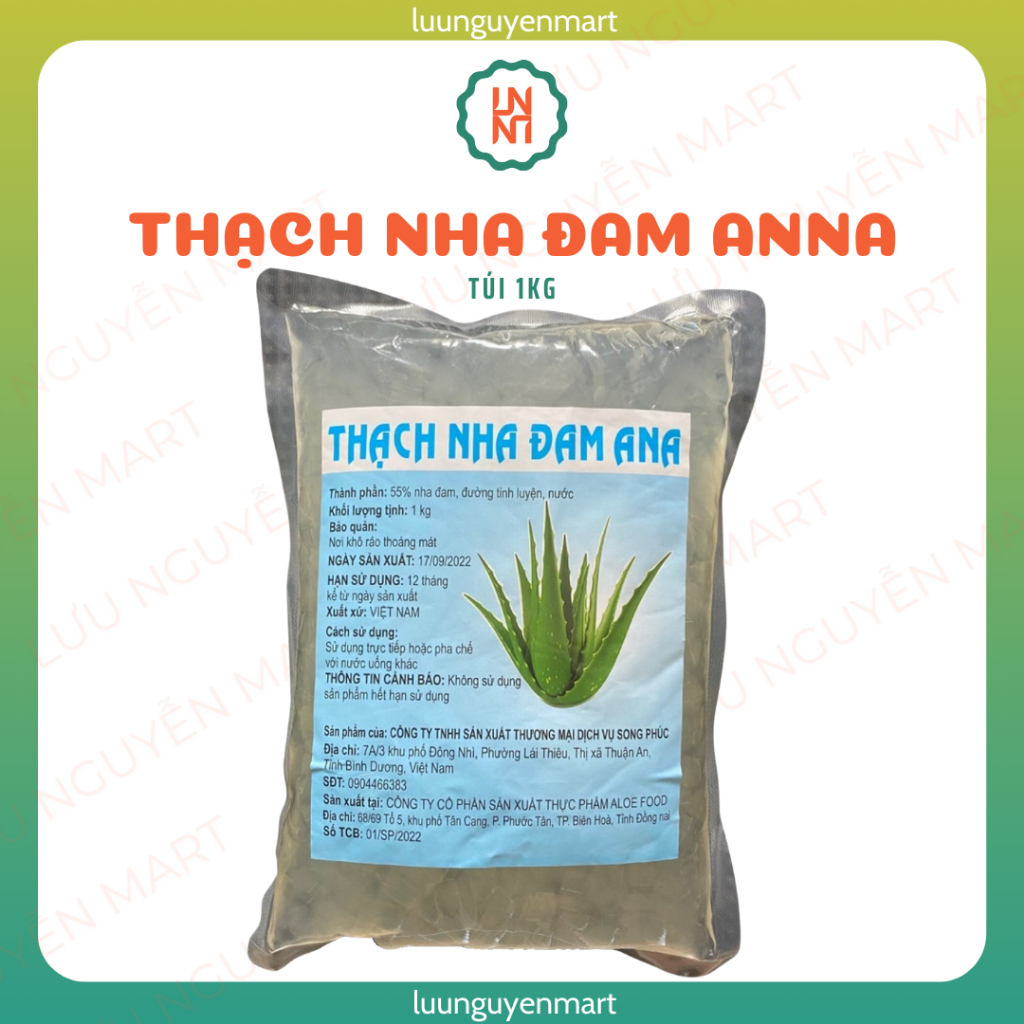 Thạch Nha Đam Anna - Túi 1kg | Shopee Việt Nam