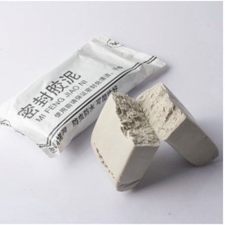 Keo dẻo xi măng trắng - Trám tường nhà, vòi ống chấm thấm - Cách nhiệt bùn đất sét, lỗ điều hoà 160gr  Alulu.store