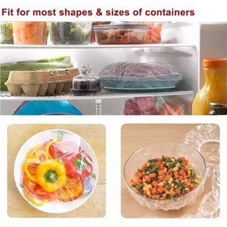 Màng bọc thực phẩm tiện lợi co giãn tái sử dụng được, có chun bọc rất nhanh khác phục nhược điểm của màng bọc Alulu.stor