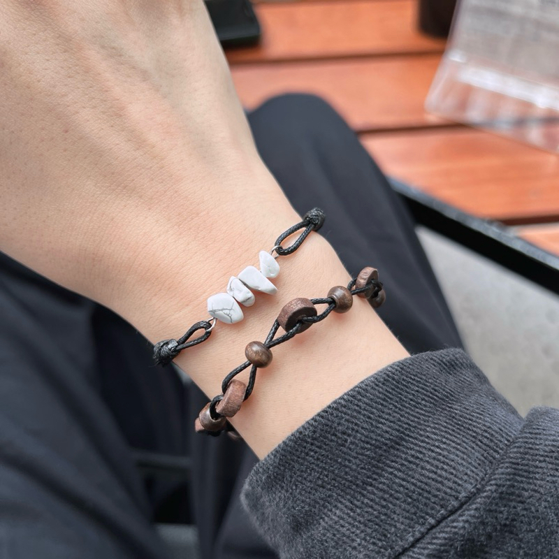 Set vòng Lee - vòng tay, vòng cổ đá tự nhiên/ thủy tinh tùy chỉnh kích thước