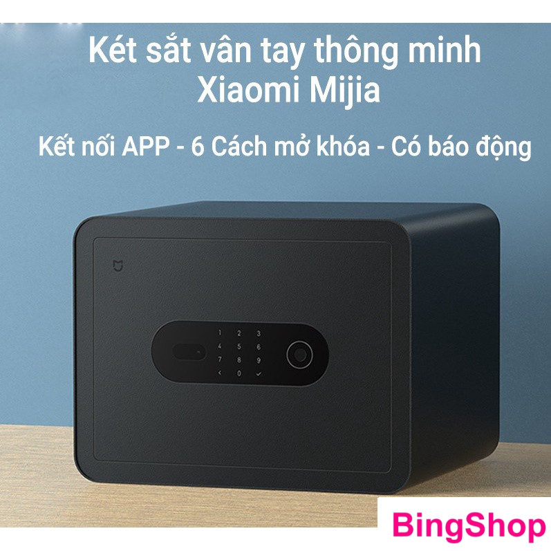 Két Sắt Điện Tử Vân Tay Thông Minh Xiaomi Mijia Smart Safe BGX-5/X1 ...