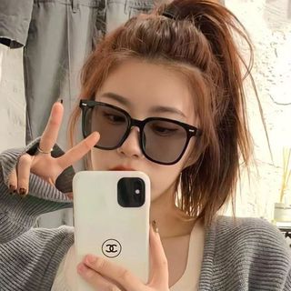 Gọng kính cận đổi màu dưới nắng mắt vuông thời trang chống tia UV, chống ánh sáng xanh cho nam nữ