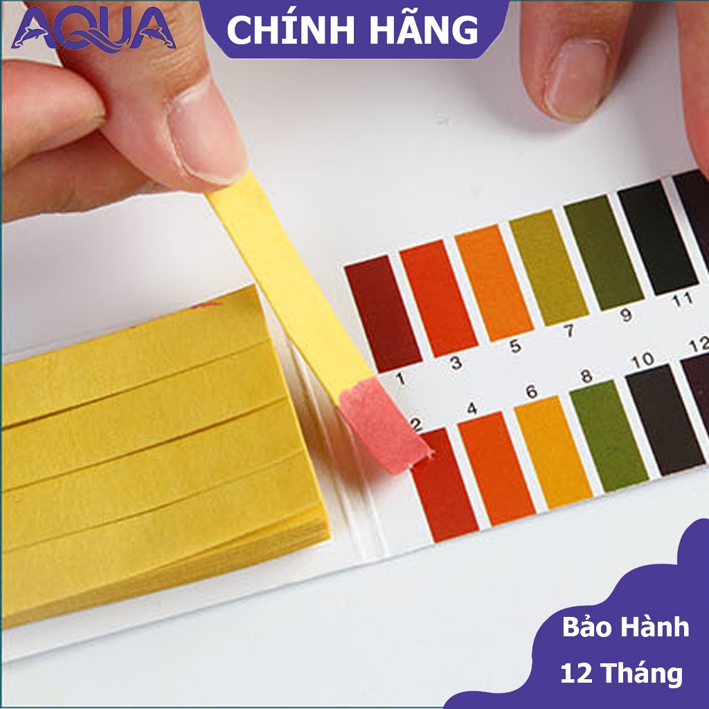 Giấy quỳ tím đo độ pH nước, kiểm tra độ axit, ion kiềm - tệp 80 miếng ...