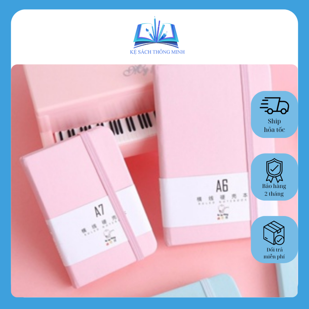 Sổ tay mini 96 trang kích thước nhỏ gọn tiện dụng khổ A6 A7 | Shopee ...