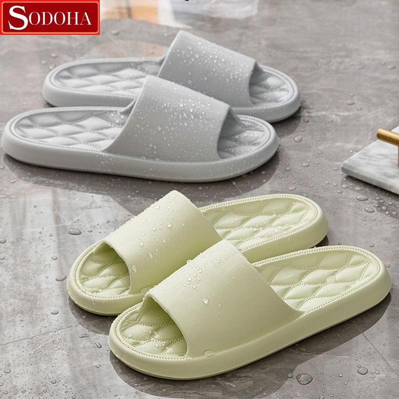 Ảnh Dép đi trong nhà, dép quai ngang nam nữ, mang văn phòng, siêu nhẹ êm chân SODOHA SDH222 3