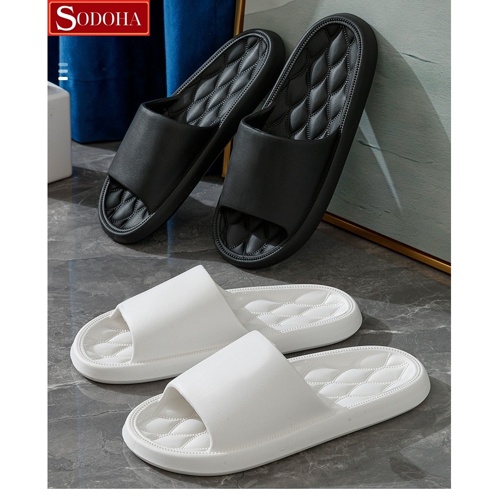 Ảnh Dép đi trong nhà, dép quai ngang nam nữ, mang văn phòng, siêu nhẹ êm chân SODOHA SDH222 2