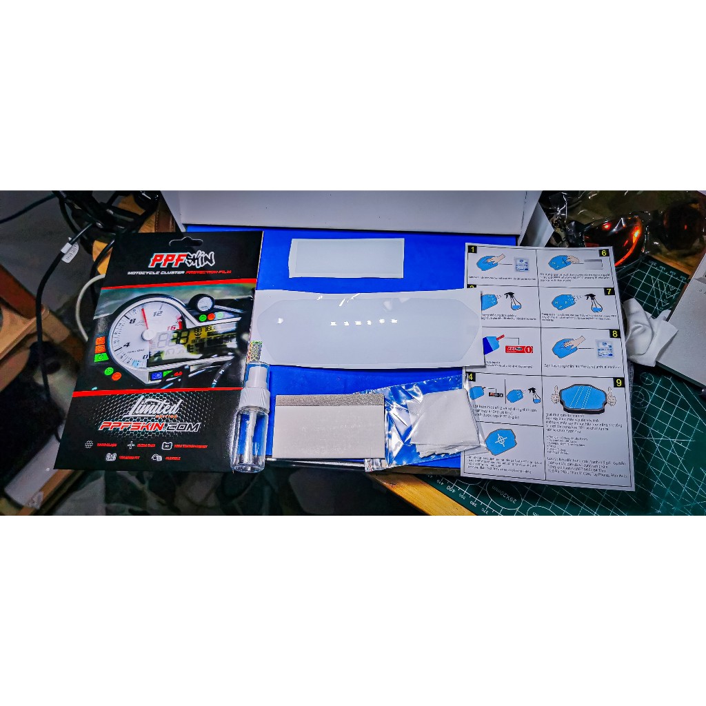 PPF dán chóa đèn XMax 300 2023 , Yamaha XMax 300 2023 , Miếng Dán Bảo Vệ Màn Hình Yamaha xmax 300