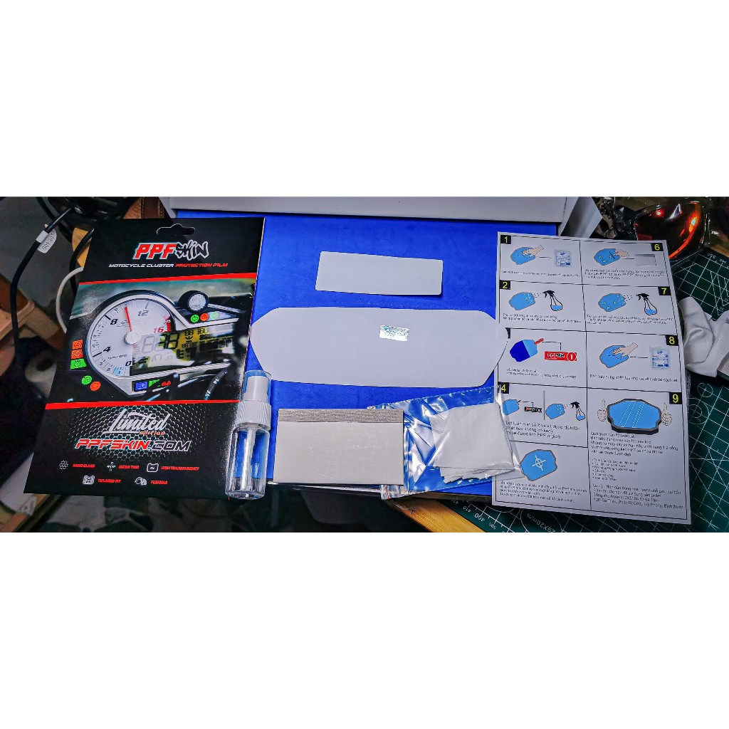 PPF dán chóa đèn XMax 300 2023 , Yamaha XMax 300 2023 , Miếng Dán Bảo Vệ Màn Hình Yamaha xmax 300