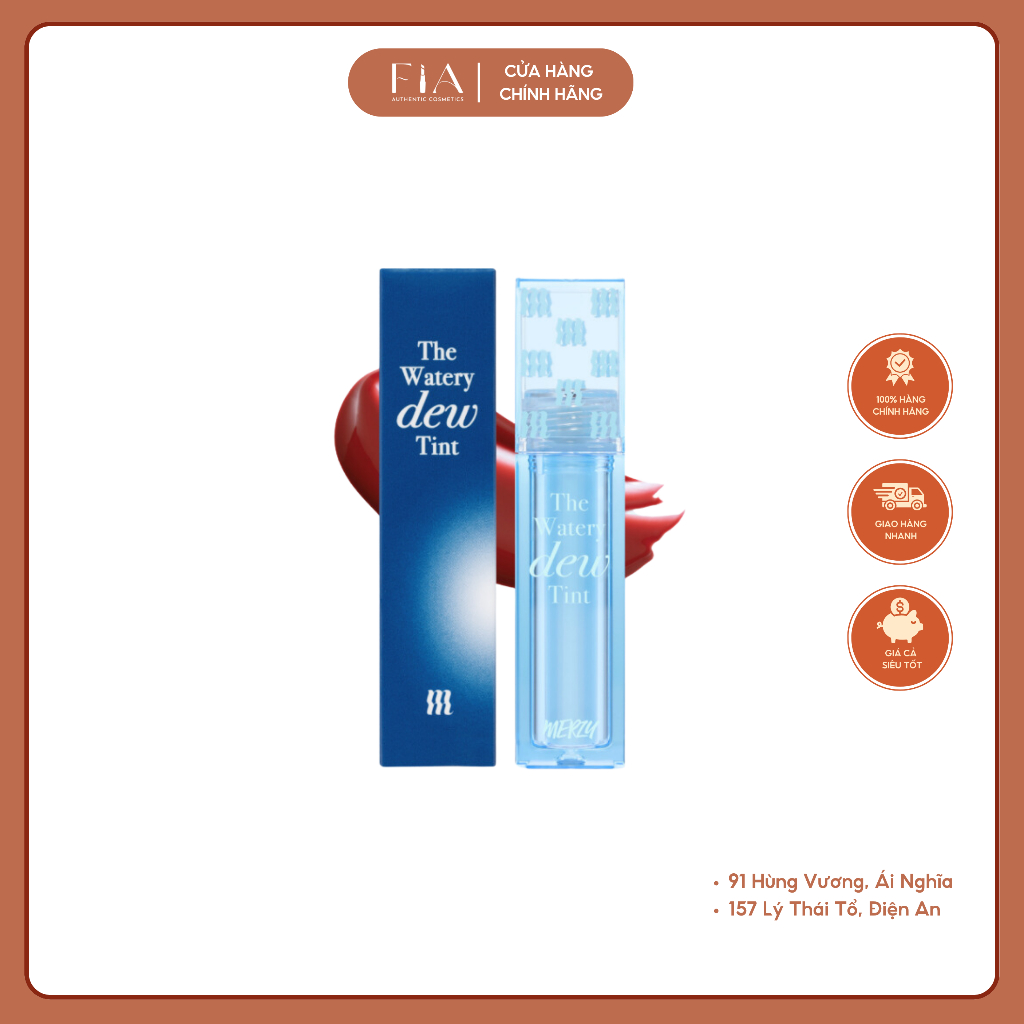 SON MERZY WATERY DEW TINT 4 [FiA Authentic Cosmetics] | Shopee Việt Nam