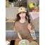 M.H STYLE nữ sinh khí chất phóng khoáng, cotton nguyên chất, áo thun ngắn tay màu hồng bẩn cao cấp, áo mùa hè thời trang