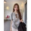 M.H STYLE nữ sinh khí chất phóng khoáng, cotton nguyên chất, áo thun ngắn tay màu hồng bẩn cao cấp, áo mùa hè thời trang