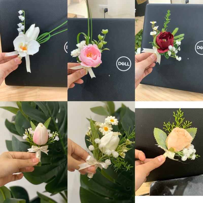Hoa cài áo chú rể,cô dâu | Shopee Việt Nam