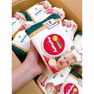 Giấy Ướt Mamamy Có Nắp Không Mùi 100 Tờ Mềm Mại An Toàn