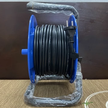 Ổ cắm kéo dài quay tay kiểu rulo LiOA QT30-2-15A - Ổ điện kéo dài 30m xách tay