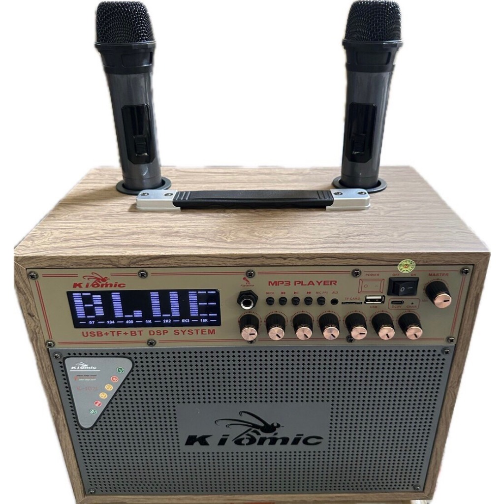 Loa kệ sách kiomic k1021, 2 micro uhf hay | Shopee Việt Nam