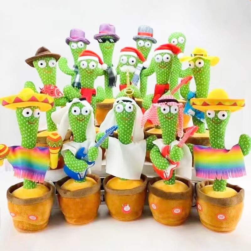 Cây Xương Rồng Nhảy Múa Vui Nhộn Đa Dạng Mẫu Mã Kuromi Melody Nhân Vật Hoạt Hình - Đồ Chơi PUPU HOUSE