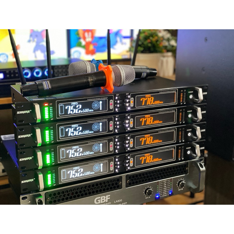 Micro Karaoke Không Dây Cao Cấp Shure RX-300II - Hàng Nhập Khẩu Loại 1 ...