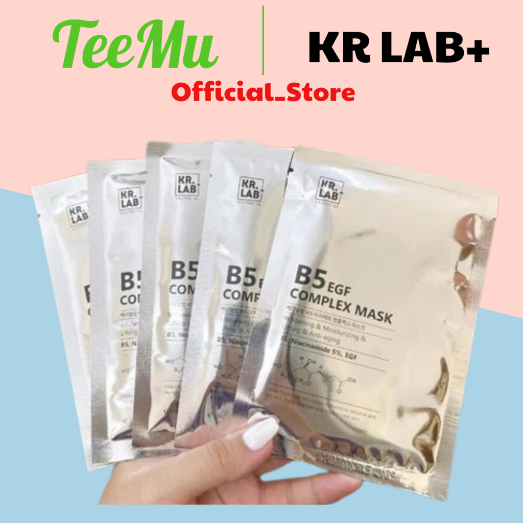 Mặt nạ B5 EGF Complex Mask cấp ẩm phục hồi, dưỡng trắng da | Shopee ...
