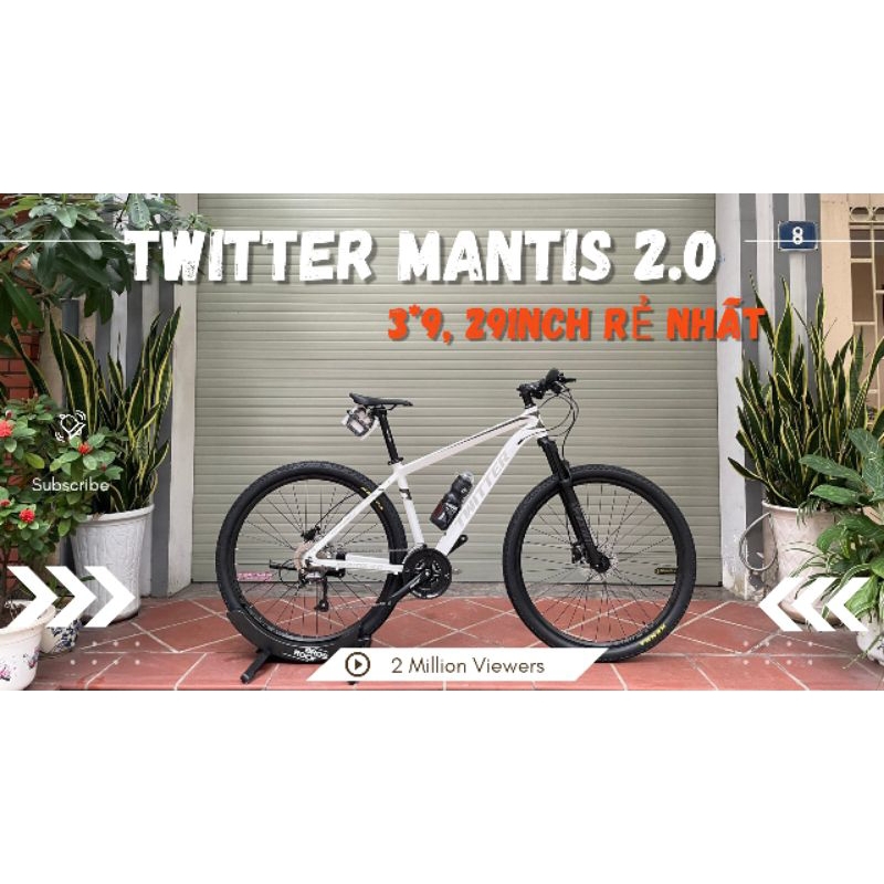 Xe Đạp Twitter Mantis 2.0 | 3*9, Altus 3*9 | Shopee Việt Nam