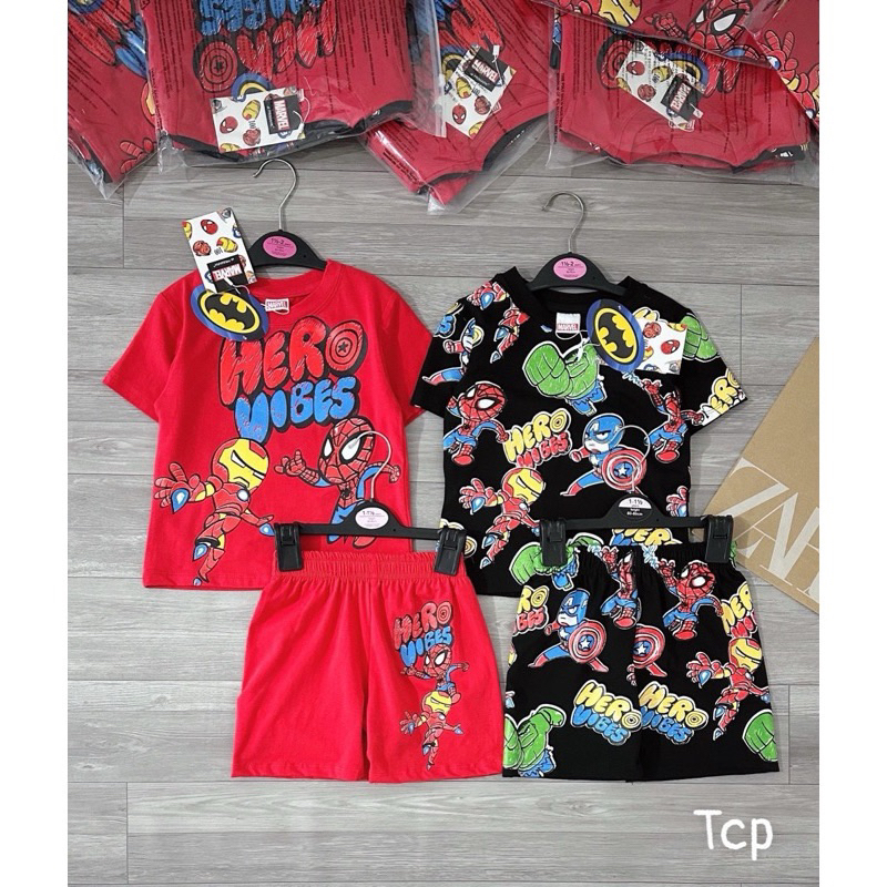 SÉT 2 BỘ CỌC TAY IN HÌNH SIÊU ANH HÙNG