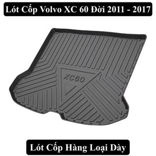 Lót Cốp Volvo XC60 Chất Liệu Nhựa Cao Cấp An Toàn Sức Khỏe
