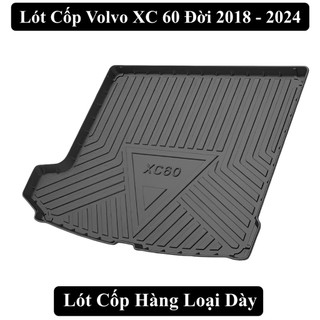 Lót Cốp Volvo XC60 Chất Liệu Nhựa Cao Cấp An Toàn Sức Khỏe