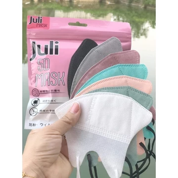Combo 500 Chiếc Tặng 50c Khẩu Trang 5D JULIDUCKHOI Túi Dán Kháng Khuẩn,nhiều Màu Lạ Siêu Đẹp Khẩu Trang 4 Lớp