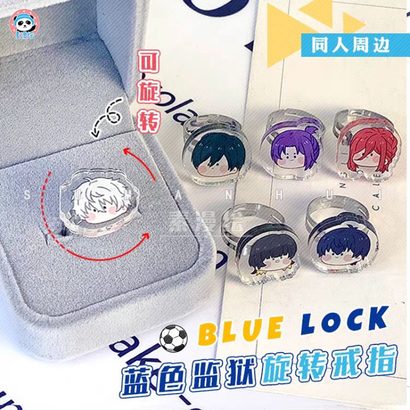 Nhẫn Xoay Blue Lock ( ib shop để hỗ trợ phí ship) | Shopee Việt Nam
