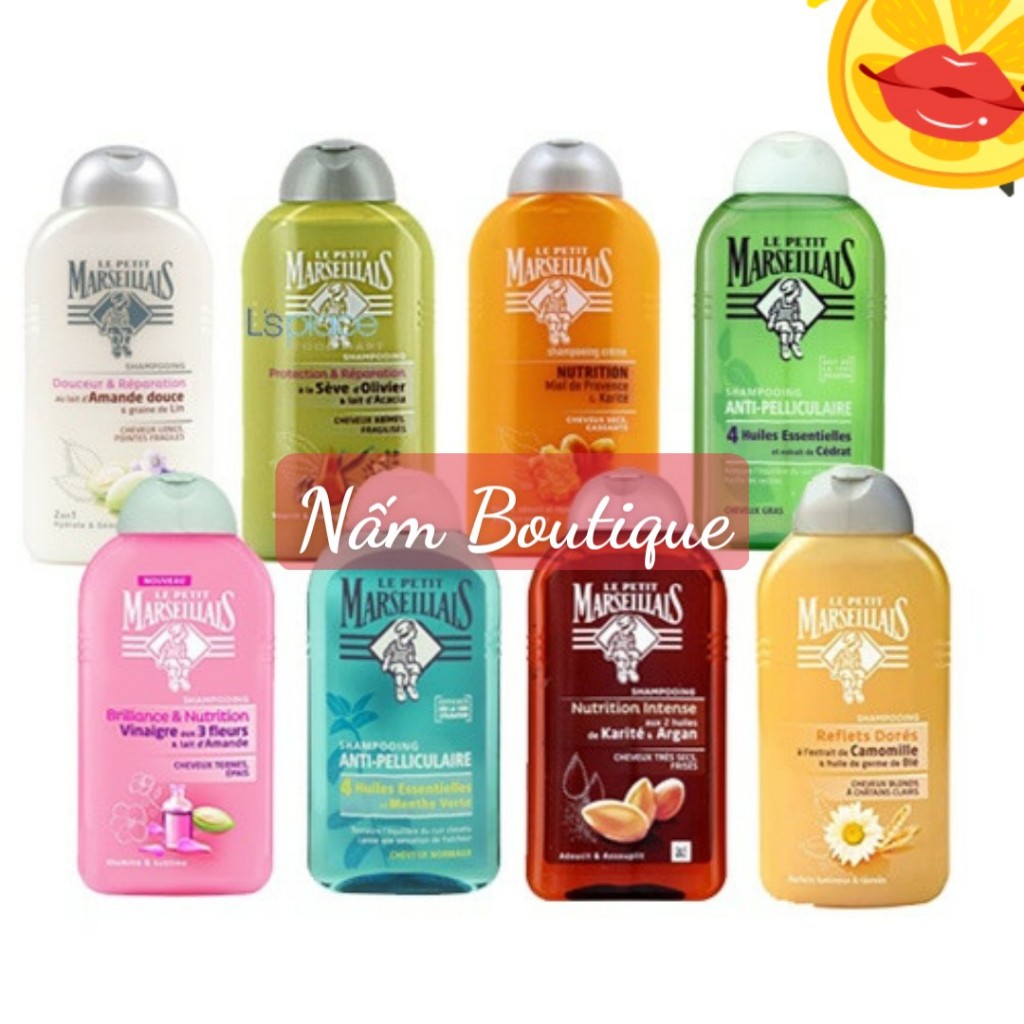 Le Petit Marseillais Bio Shampoo Mohn & Granatapfel – Für Coloriertes Haar, 250 Ml