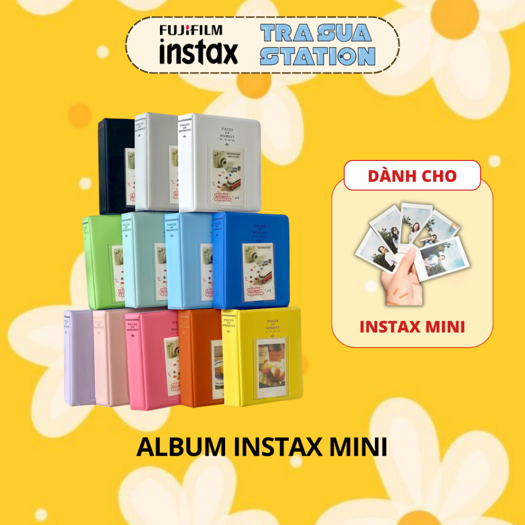 ALBUM INSTAX MINI (65 ảnh) - ALBUM ẢNH BASIC PASTEL | Shopee Việt Nam