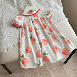 Váy bé gái cổ sen cho bé gái (9-26kg) dễ thương mềm mát 1-7 tuổi N0100 BUNNY KIDS